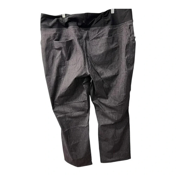PrAna Summit Pant Charcoal Heather Plus Size Womens 3X Regular Stretch Outdoor - Picture 5 of 10